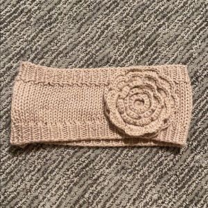 J Crew Flower Ear/Headband